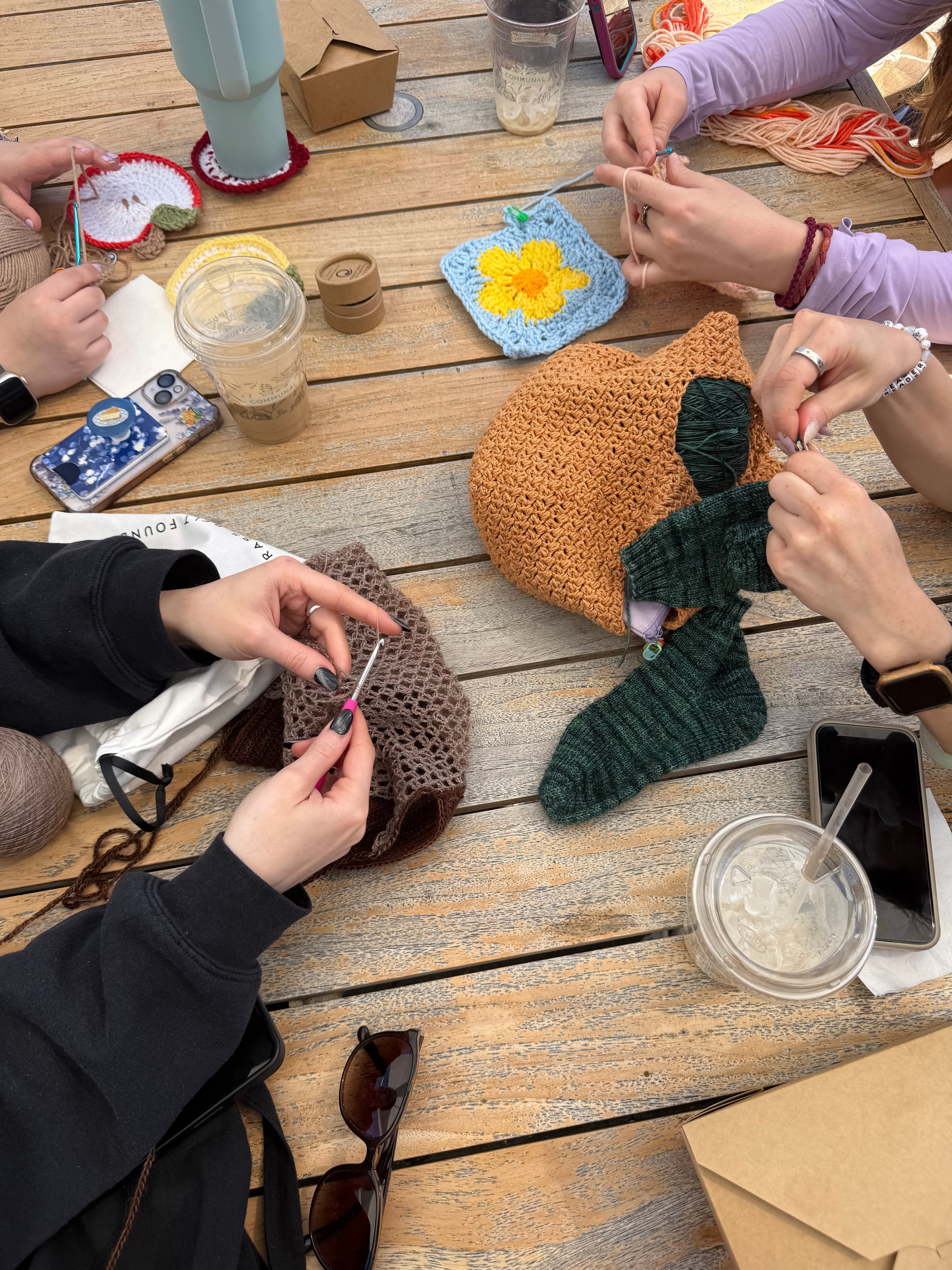 Sip & Stitch meetup